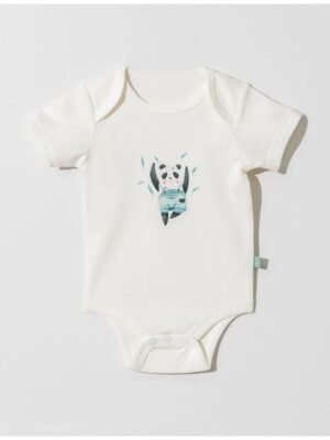 baltos spalvos smėlinukas dekoruotas panda